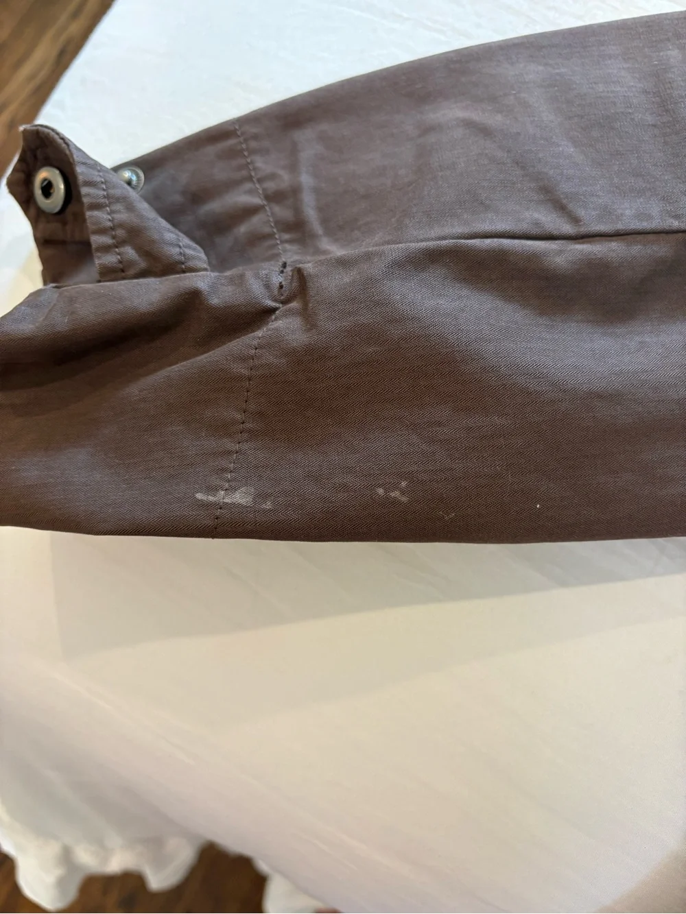 Vintage Banana Republic Chocolate Brown Military Field Jacket